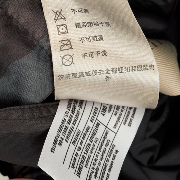 Burberry Brit Grey-Check Reversible Belted Goose Down Puffer Jacket - Picture 16 of 16